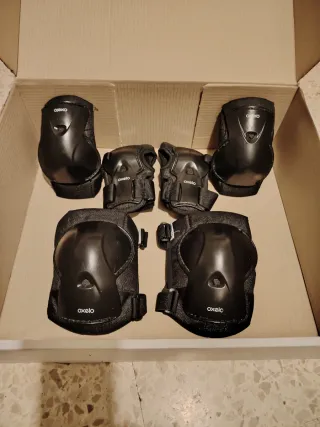 Protecciones Oxelo Patines Rodillas Codos Muñecas