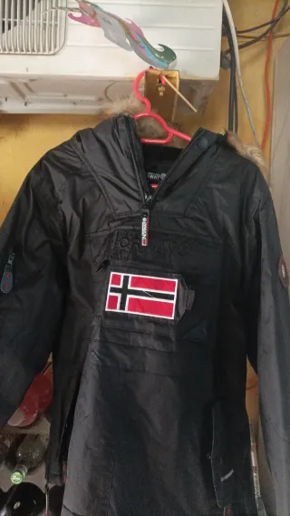 Chaqueta Geographical Norway Negra
