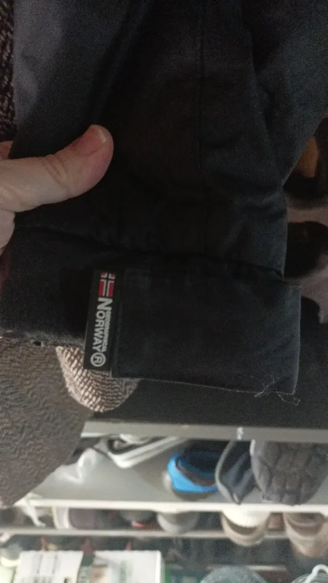 Chaqueta Geographical Norway Negra