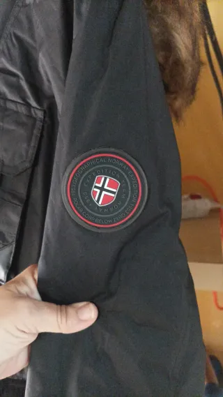 Chaqueta Geographical Norway Negra