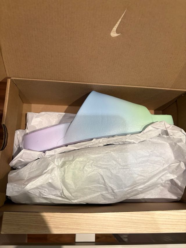 Chanclas Nike Calm SE Azul/Verde