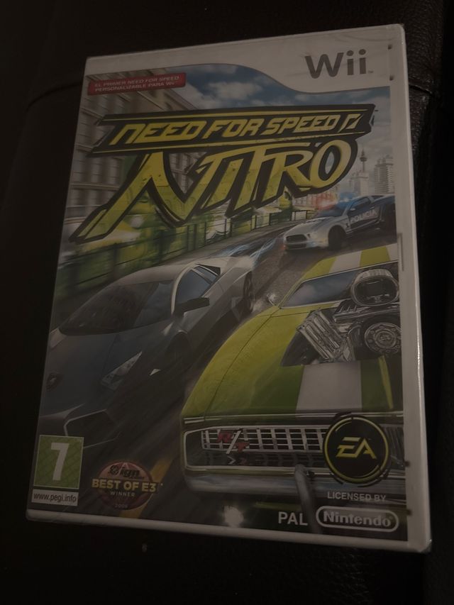 Need for Speed Nitro Wii precintado