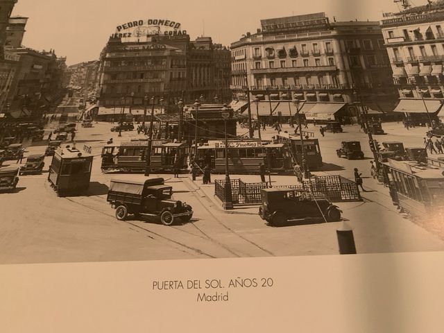 4 Fotografie di Madrid Antico incorniciate