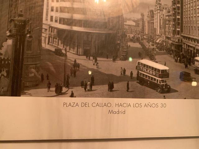 4 Fotografie di Madrid Antico incorniciate