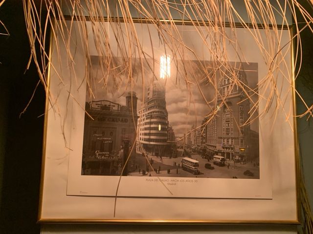 4 Fotografie di Madrid Antico incorniciate