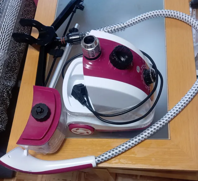 Plancha de vapor de pie