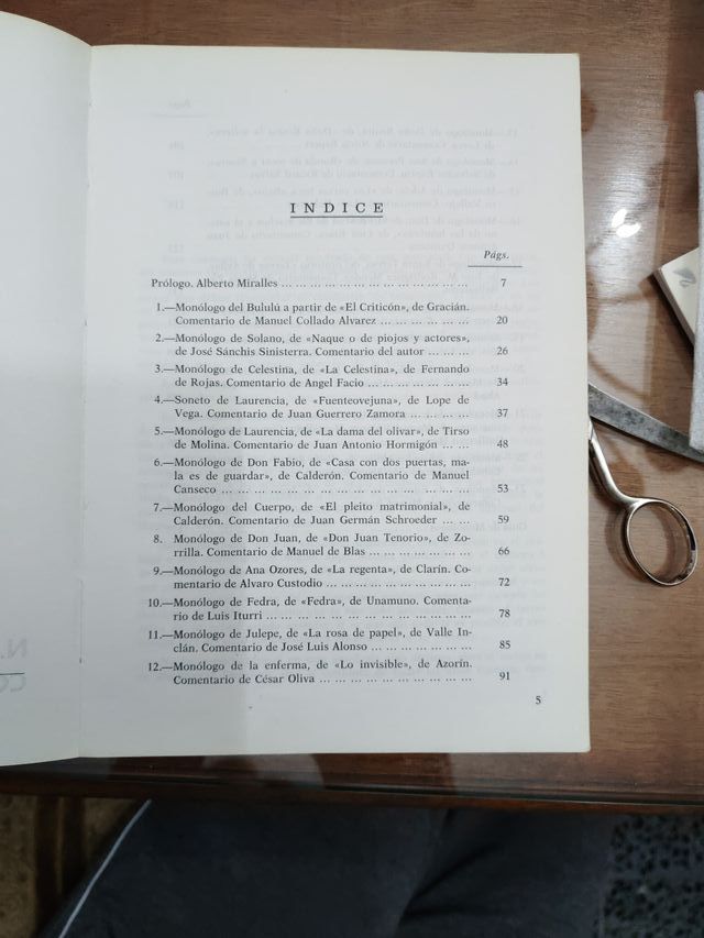 23 monólogos para ejercicios