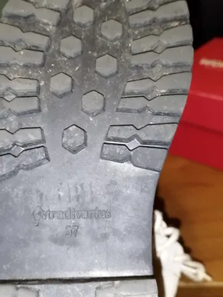 Botas Stradivarius blancas talla 37