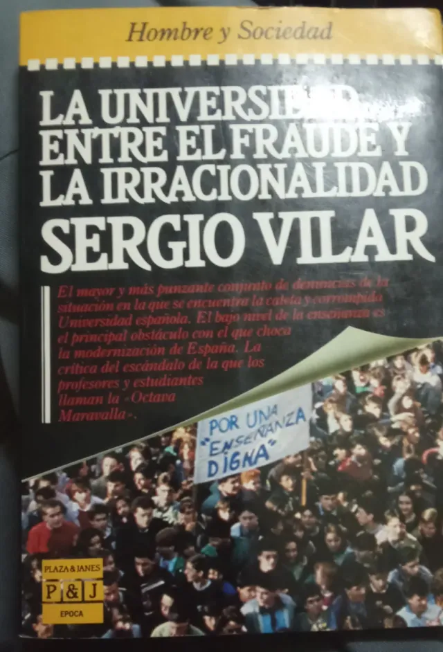 Libro Sergio Vilar+Octavilla sindicato estudiantes