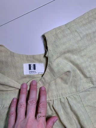 Blusa Beatriz Furest manga corta talla M