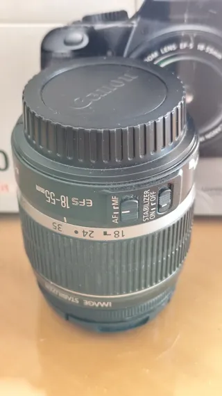 Cámara Canon EOS 450D Kit + Bolso