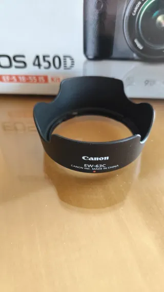 Cámara Canon EOS 450D Kit + Bolso