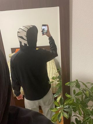 Sudadera Nike Negra con Capucha