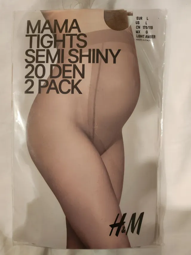 Medias Maternidad H&M L Carne 20 Den