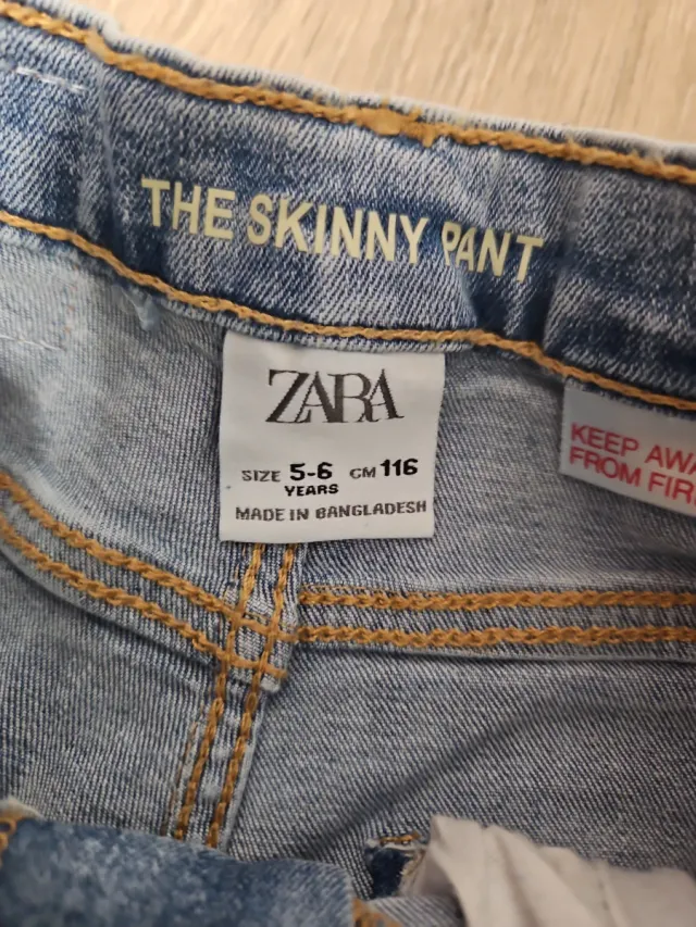 VAQUEROS ZARA 5-6 AÑOS
