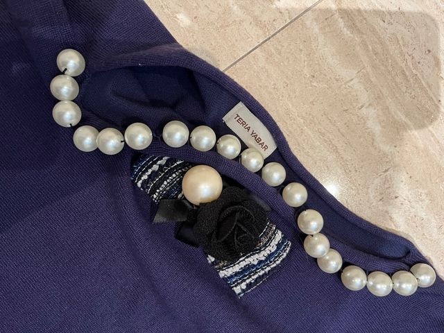 Maglietta Teria Yabar Perla y Flor