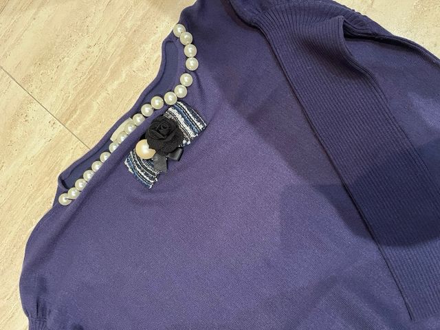 Maglietta Teria Yabar Perla y Flor