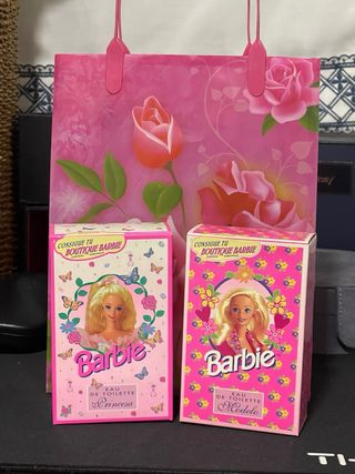 Colonias Barbie Modelo y Princesa 1.995. Nuevas.