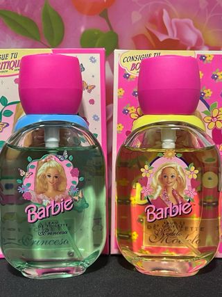 Colonias Barbie Modelo y Princesa 1.995. Nuevas.