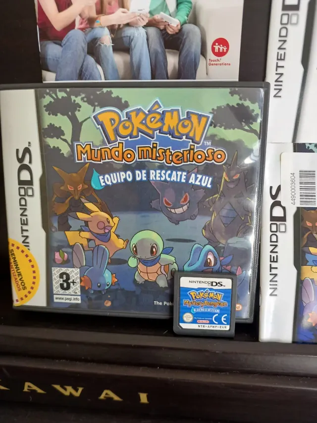 Pokémon Mundo Misterioso Azul DS