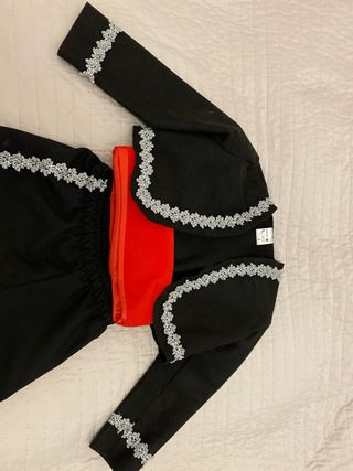 Disfraz Mariachi niño Negro y Rojo (película Coco)