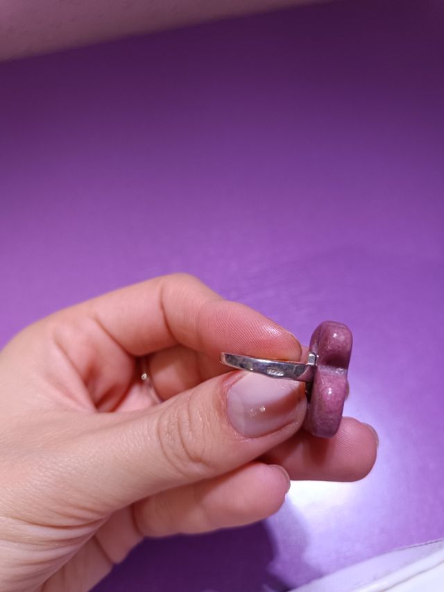 Anillo Tous Plata Rosa Original