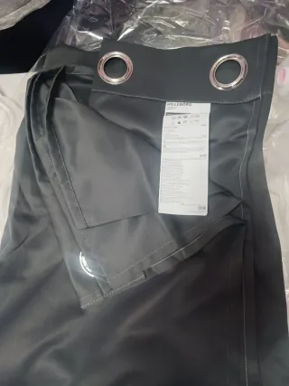 Cortinas HILLEBORG IKEA Gris Oscuro