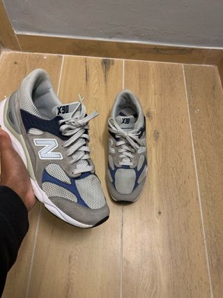 New Balance X90 Scarpe Grigio Blu