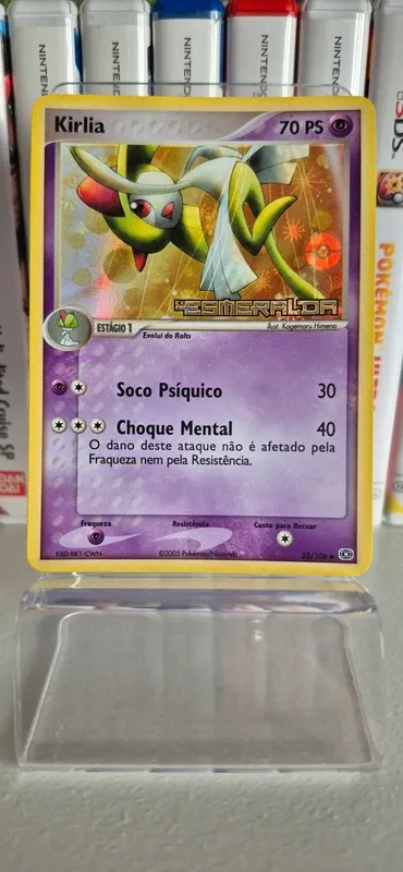 Pokémon TCG Kirlia Holo Ex Esmeralda
