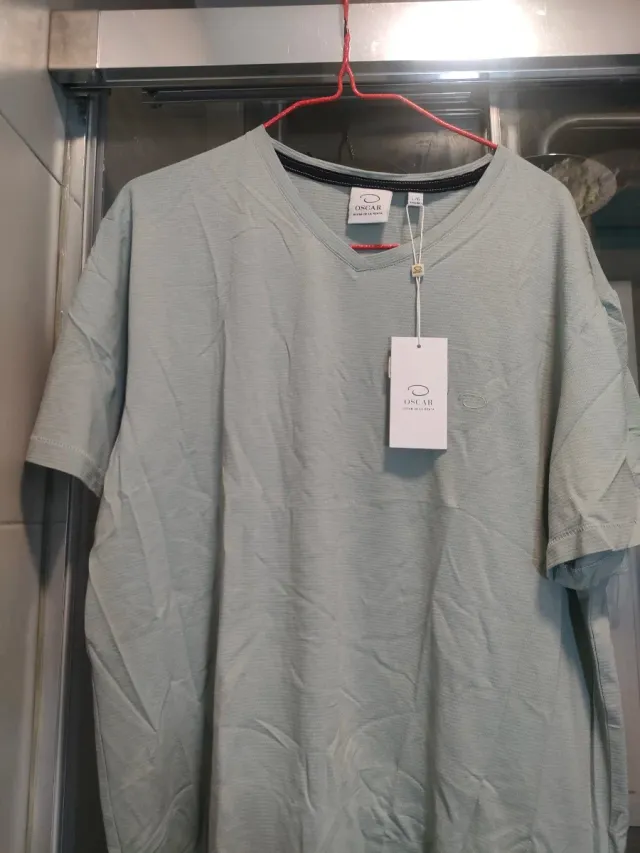 Camiseta Oscar Talla L Verde