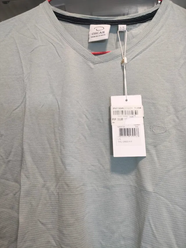 Camiseta Oscar Talla L Verde