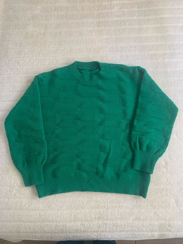 Jersey verde Shein talla única sin estrenar