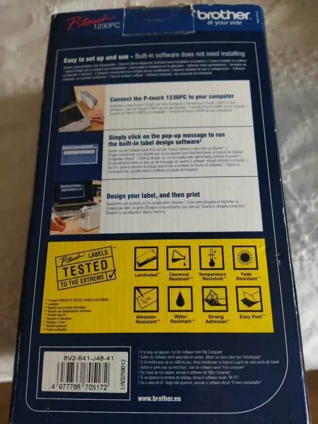 Etiquetadora Brother P-touch 1230PC