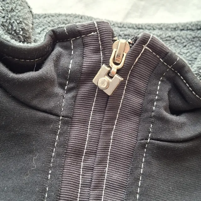 Giacca bambino Champion pile nero e grigio