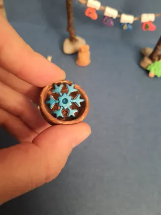 Set miniatura Natale calze e decorazioni