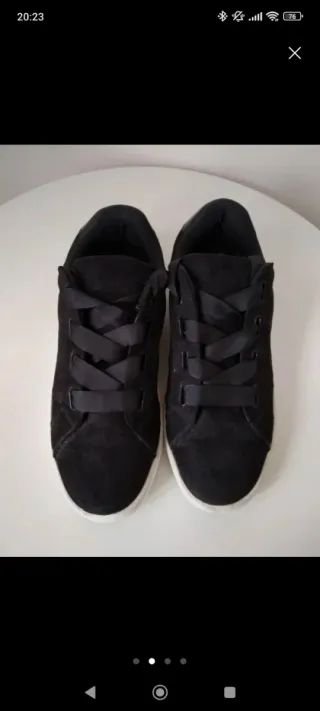 Zapatillas negras deportivas 39