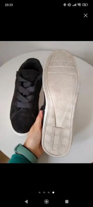 Zapatillas negras deportivas 39