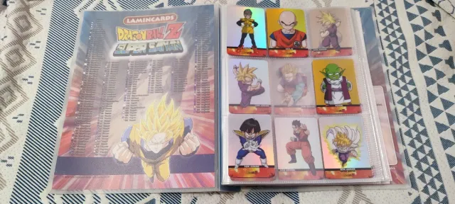 Dragon Ball Z Super Saiyan Lamincards Álbum Edibas
