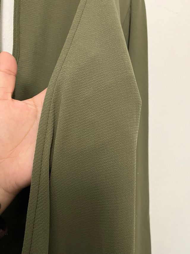 Vestido New Look verde militar talla L