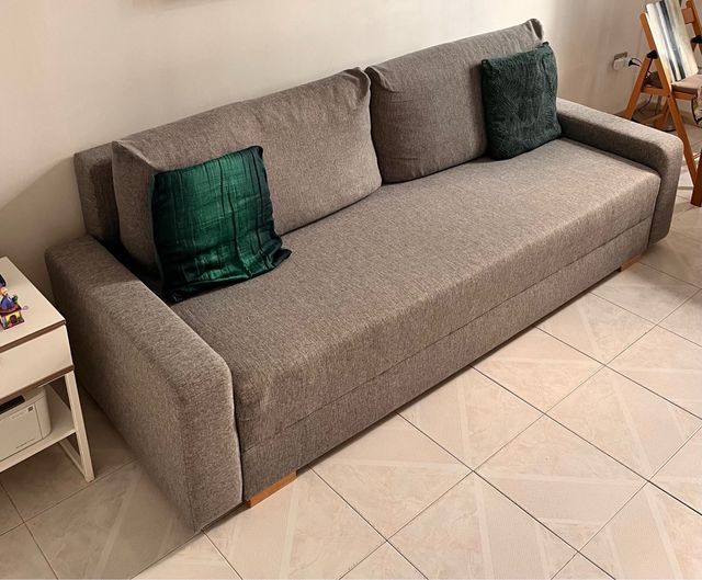 Divano letto Ikea grigio
