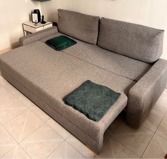 Divano letto Ikea grigio
