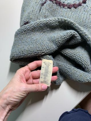 Top Emporio Armani Lana Alpaca Vintage Talla S