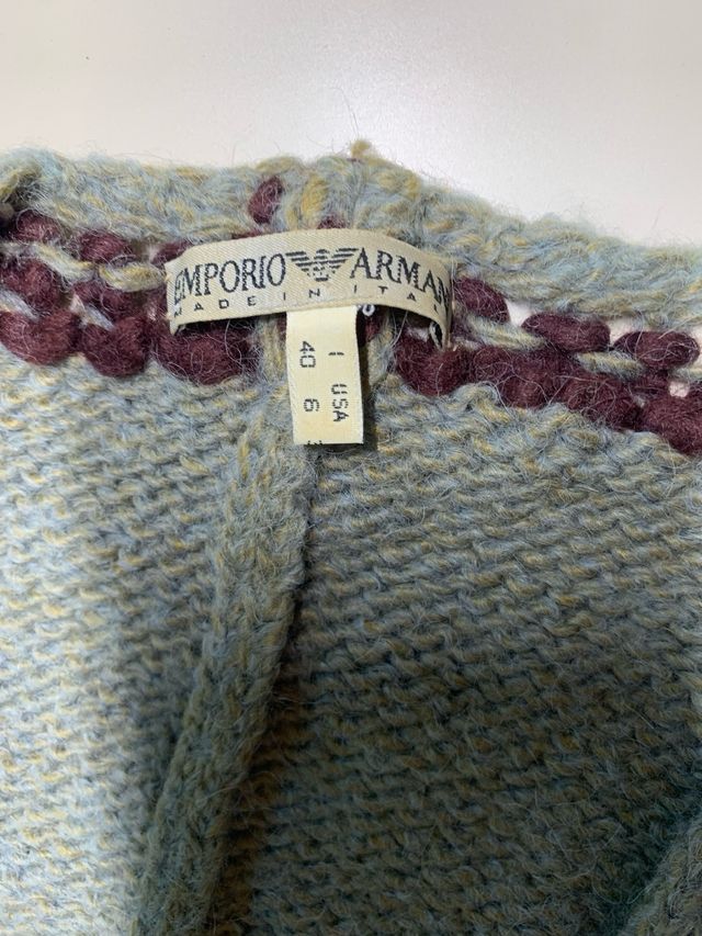 Top Emporio Armani Lana Alpaca Vintage Talla S