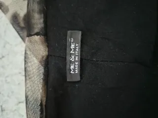 Abito leopardato off-shoulder