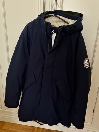 Parka El Pulpo Azul Marino Talla XL