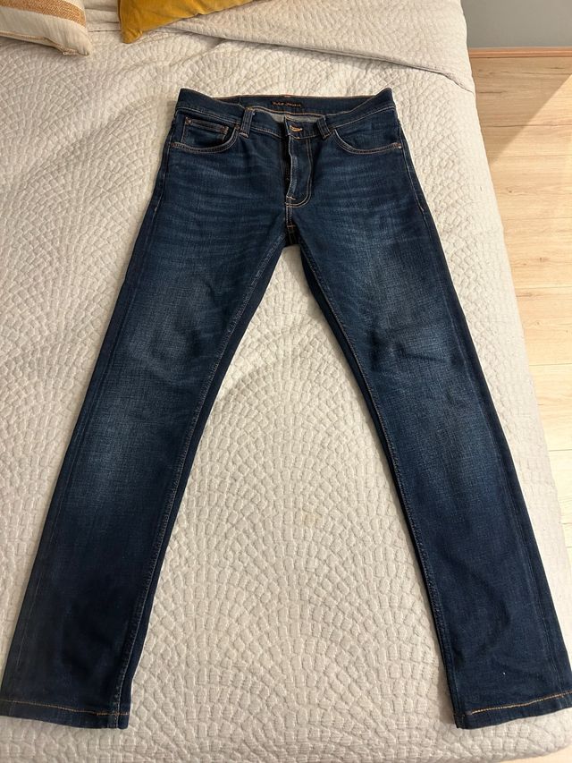 Nudie Jeans Lean Dean Vaqueros Azules