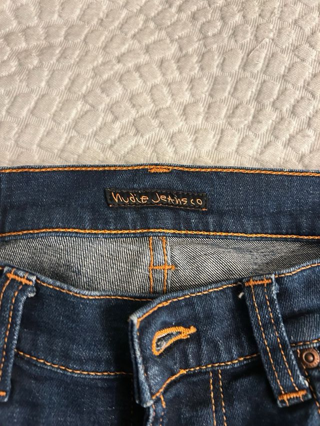 Nudie Jeans Lean Dean Vaqueros Azules
