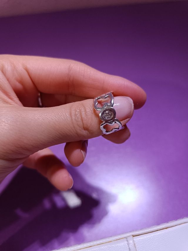 Anillo Tous New Carrusel Plata