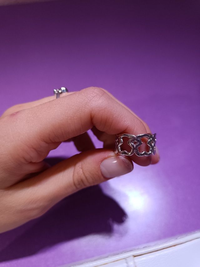Anillo Tous New Carrusel Plata