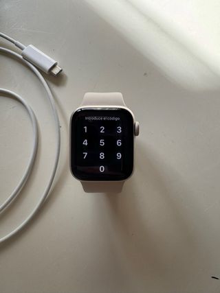 Apple Watch SE Plata/Blanco